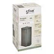 5 FIVE SIMPLY SMART - Poubelle Nova avec Pedale 30L Noir 35x27x58 cm - vignette