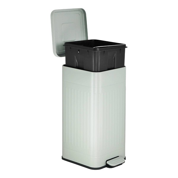 5 FIVE SIMPLY SMART - Poubelle Nova avec Pedale 30L Vert Celadon 35x27x58 cm - large