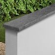 RO'MA NATURE - Couvertine Ardoise Noire Vieillie 100x20x3 cm (à l'unité) - vignette