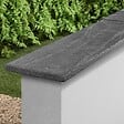 RO'MA NATURE - Couvertine Ardoise Noire Vieillie 100x30x3 cm (à l'unité) - vignette