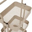 5 FIVE SIMPLY SMART - Desserte Color edition 3 niveaux 45x36,5x86cm beige - vignette
