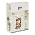 5 FIVE SIMPLY SMART - Desserte Color edition 3 niveaux 45x36,5x86cm marron - vignette