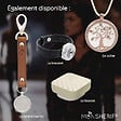 MONSHERIF - MONSHERIF© Bouton d'alerte + lanière noire - App gratuite - Sans abonnement - vignette