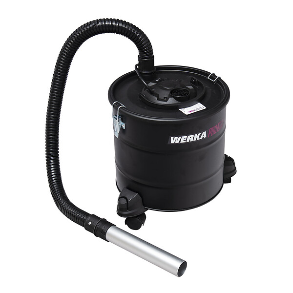 WERKAPRO - Aspirateur avaleur cendre spécial poêle à granulés - large