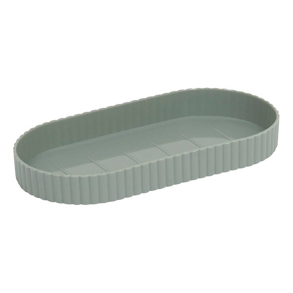 5 FIVE SIMPLY SMART - Lot distributeur de savon et gobelet strié vert - large