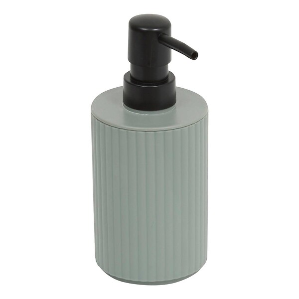 5 FIVE SIMPLY SMART - Lot distributeur de savon et gobelet strié vert - large