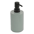 5 FIVE SIMPLY SMART - Lot distributeur de savon et gobelet strié vert - vignette