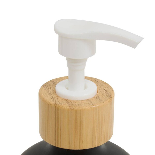 5 FIVE SIMPLY SMART - Lot de 3 distributeurs de savon 500 ml avec plateau bambou - large