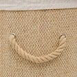 5 FIVE SIMPLY SMART - Panier à linge Stemy 48L beige - vignette