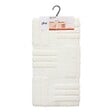 5 FIVE SIMPLY SMART - Tapis de bain Strio 50x75cm blanc - vignette