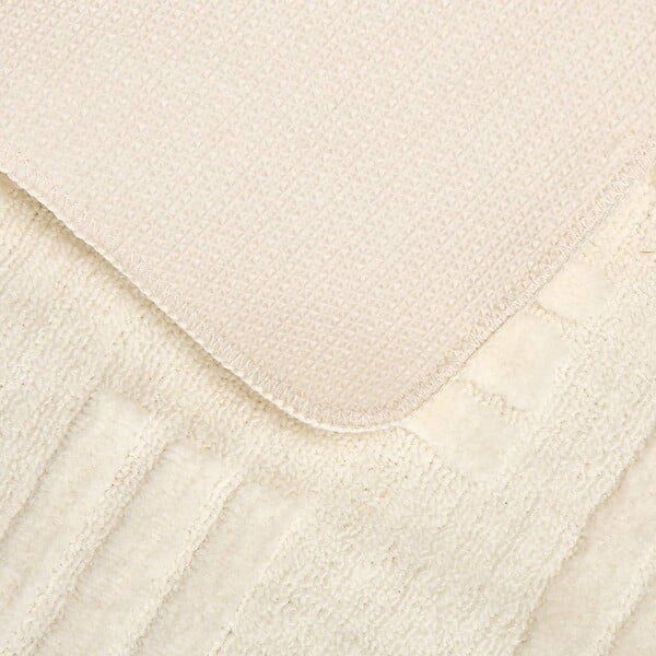 5 FIVE SIMPLY SMART - Tapis de bain Strio 50x75cm blanc - large