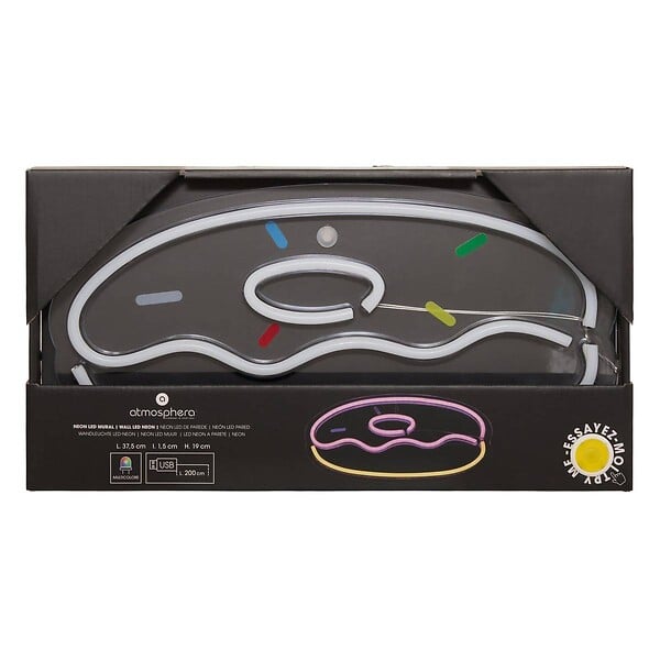 ATMOSPHERA - Néon LED Donut 37x19cm - large
