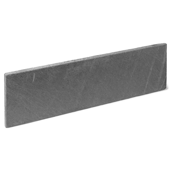 RO'MA NATURE - Bordure de jardin Ardoise Noire Vieillie 100x30x3 cm (à l'unité) - large