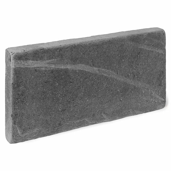 RO'MA NATURE - Bordure de jardin Ardoise Noire Vieillie 60x30x6 cm (à l'unité) - large
