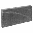 RO'MA NATURE - Bordure de jardin Ardoise Noire Vieillie 60x30x6 cm (à l'unité) - vignette