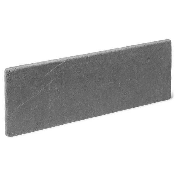 RO'MA NATURE - Bordure de jardin Ardoise Noire Vieillie 80x30x3 cm (à l'unité) - large