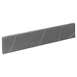 RO'MA NATURE - Bordure de jardin Ardoise Noire Vieillie 100x20x3 cm (à l'unité) - vignette