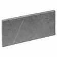 RO'MA NATURE - Bordure de jardin Ardoise Noire Vieillie 60x30x3 cm (à l'unité) - vignette
