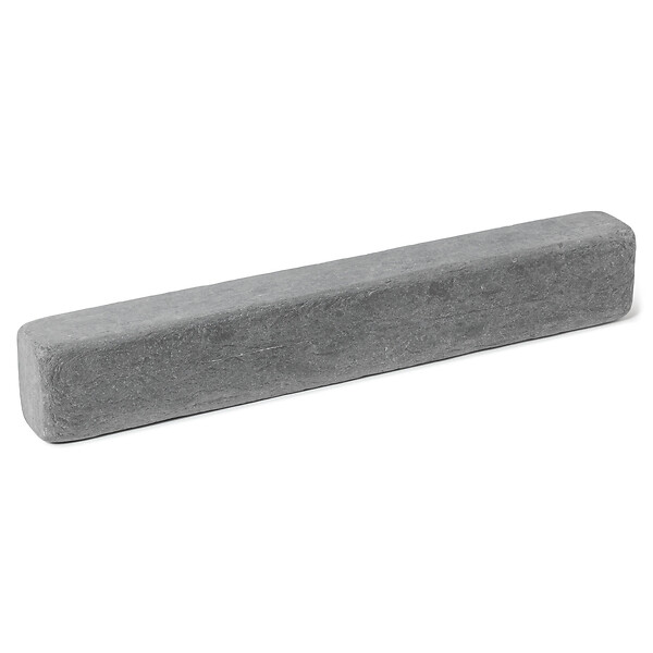 RO'MA NATURE - Bordure de jardin Ardoise Noire Vieillie 50x8x6 cm (lot de 15 bordures soit 7,5 mètres) - large