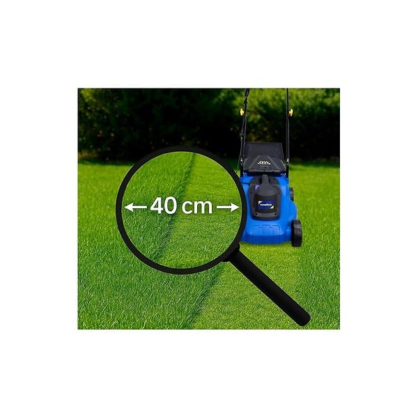 GOODYEAR - Tondeuse electrique 1800W Coupe Ø 40 cm Hauteur de coupe réglable de 25-75 mm Bac 35L GOODYEAR - large
