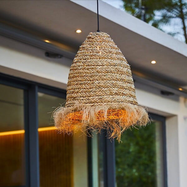 LUMISKY - Abat jour naturel seul ANAFI INDOOR H47cm - large