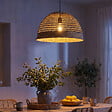 LUMISKY - Abat jour naturel seul CESARE INDOOR H19cm - vignette