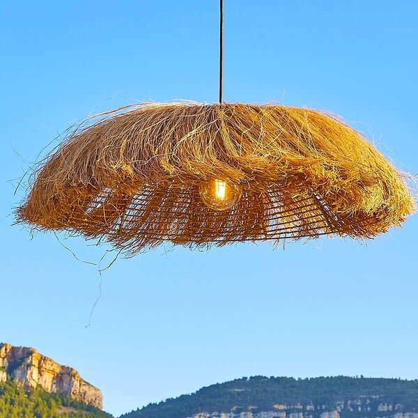 LUMISKY - Abat jour naturel seul HAVANA D75CM - large