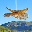 LUMISKY - Abat jour naturel seul SOLARA H32cm - vignette