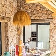 LUMISKY - Abat jour naturel seul MASAI INDOOR H40cm - vignette