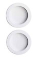 GD MENUISERIES - Porte Coulissante Tamera Blanc 4 Panneaux H204 X L73 cm, Rail Roulettes, Coquilles Blanc - vignette