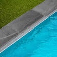 RO'MA NATURE - Margelle de piscine Ardoise Noire Vieillie 60x30x6 cm Bord Droit (à l'unité) - vignette