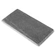 RO'MA NATURE - Dessus de marche Ardoise Noire Vieillie 50x25x3 cm Bord Droit (à l'unité) - vignette