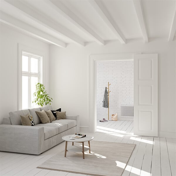 V33 PEINTURE - Peinture rénovation - Blanc mat - 5L - large