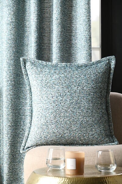 STOF - Coussin dublin bleu 50x50 - large