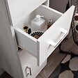 KIAMAMI VALENTINA - Meuble De Salle De Bains Sur Pied 150Cm Blanc Effet Bois | Rimini - vignette