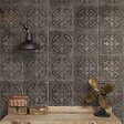 RO'MA NATURE - Carrelage Vintage Noir 33x33x0,95 cm Sabratha - Sol et mur intérieur (vendu par carton de 1,09 m²) - vignette