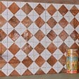 RO'MA NATURE - Carrelage Vintage Terracotta Damier 33x33x0,95 cm Solmira - Sol et mur intérieur (vendu par carton de 1,09 m²) - vignette