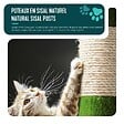 VOUNOT - Arbre a chat 112cm multi niveaux Griffoir et niche Vert Orange - vignette