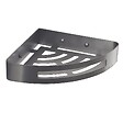 KIAMAMI VALENTINA - Étagère D’Angle Pour Douche En Acier Inoxydable Gun Metal | Tasso - vignette