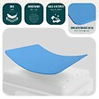 VOUNOT - Marche pied antiderapant salle de bain empilable 43x33x11cm PP EVA bleu - vignette