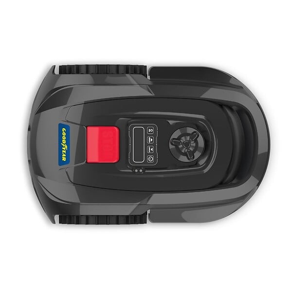 GOODYEAR - Robot Tondeuse Sans fil 500m2 Installation facile 3 lames Mulching Coupe Ø18cm 45% Retour à la base Autonome GOODYEAR - large