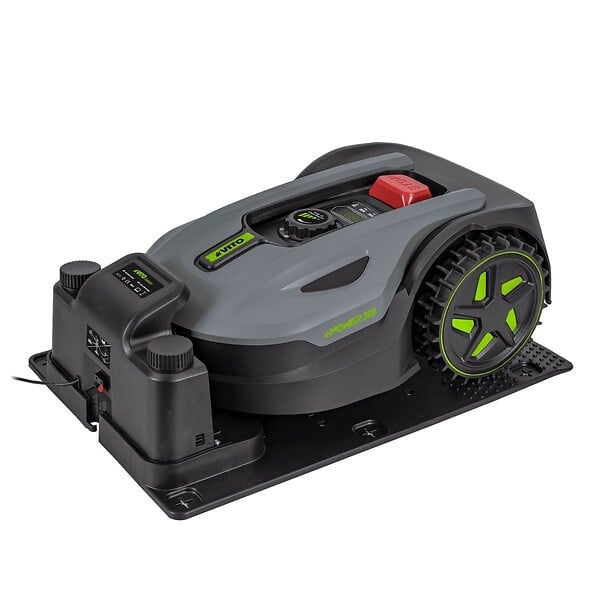 VITO - Robot Tondeuse sans fil 300m2 Brushless 3 Lames Coupe 180mm Retour station automatique Mulching VITO - large