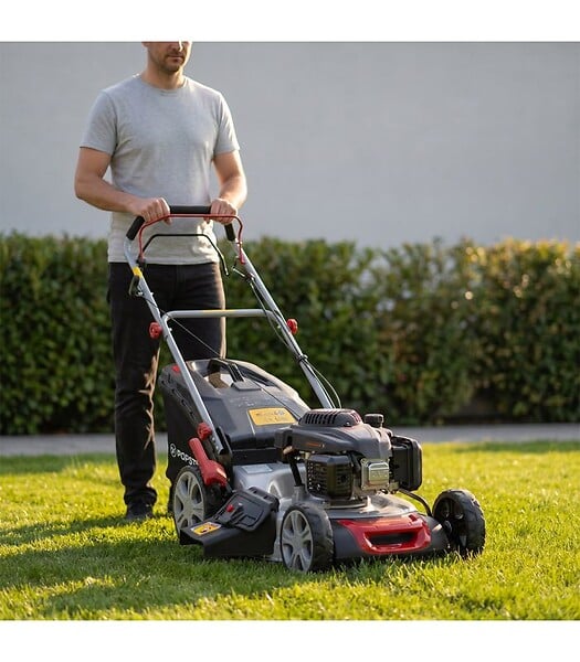 POPSTER - Tondeuse thermique 51 cm 166cc mulching inclus - POPSTER TLM051SM L166 - large
