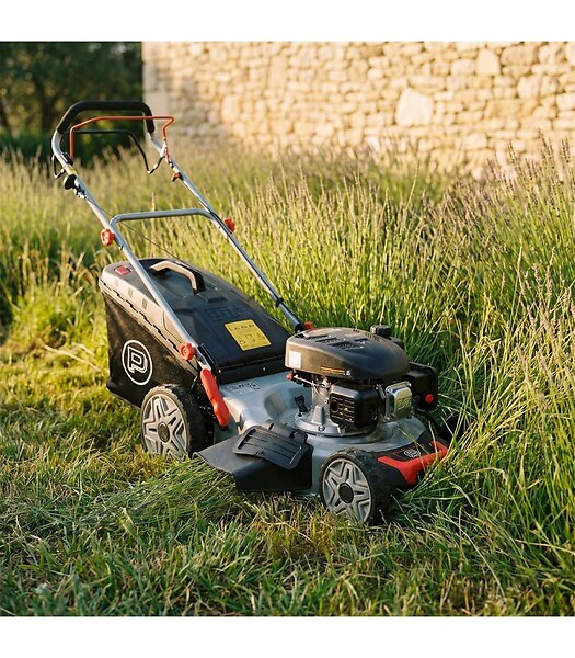 POPSTER - Tondeuse thermique 46 cm 123cc mulching inclus - POPSTER TLM046SB L123 - large