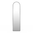 ID MARKET - Miroir sur pied contour noir 160 x 40 cm - vignette