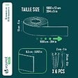 VOUNOT - Bordure de jardin PE haute flexible 10M avec piquets vert - vignette