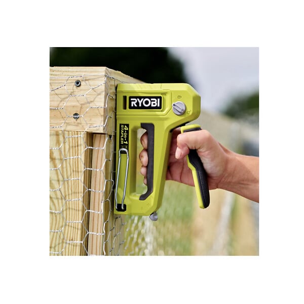 RYOBI - Agrafeuse cloueuse 4 en 1 RYOBI  RHFST4IN1 agrafes 50/T25/JT21 pointes 18G - large
