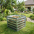 TIMBELA - Composteur de Jardin Timbela M800 - 91 x 91 x H85 cm / 704L - vignette