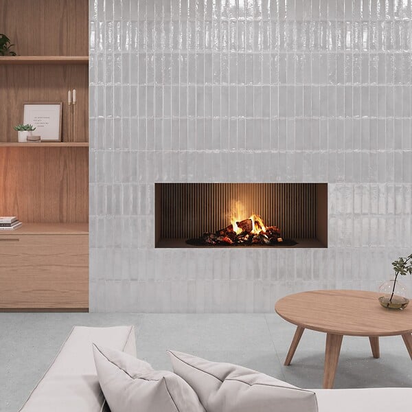 RO'MA NATURE - Carrelage effet Zellige Gris 24,6x6x0,85 cm Montel - Mur intérieur (vendu par carton de 0,5 m²) - large