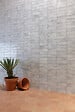 RO'MA NATURE - Carrelage effet Zellige Blanc 20x6,5x0,85 cm Caldero - Mur intérieur (vendu par carton de 0,5 m²) - vignette